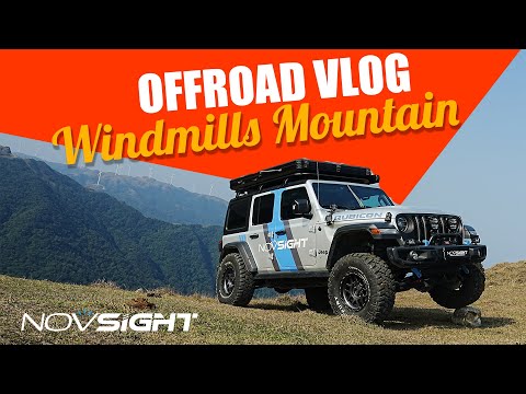 Novsight Roof Top Tent: Quick reviews for the windmill mountain camping vlog