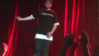 The Janoskians performing Set This World On Fire at Reece Mastin&#39;s Summer Nights Tour 8/9/12
