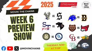 Week 6 Preview Show | 2025 South Carolina High School Football