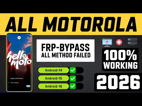 ⚡ Latest Motorola FRP Bypass 2026 | Works When All Methods Fail | No PC