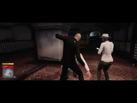 Hitman NPC Dialogue & Reaction to 47 Knocking People Out
