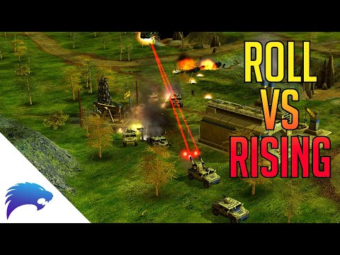 Rising (Air) vs R0LL (Laser) | 1v1 Pro Action | Generals Zero Hour