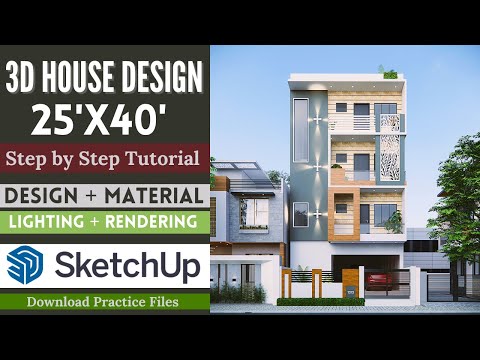 SketchUp Full Course for Beginners Interior Exterior Design with Enscape 6 Hour Masterclass