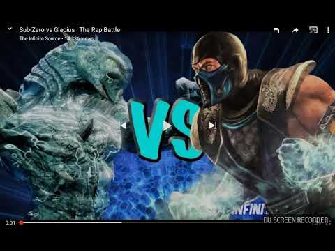 An Ice cold rap battle we got here!! Sub-zero vs Glacius