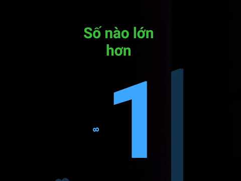 số n&agrave;o to hơn
