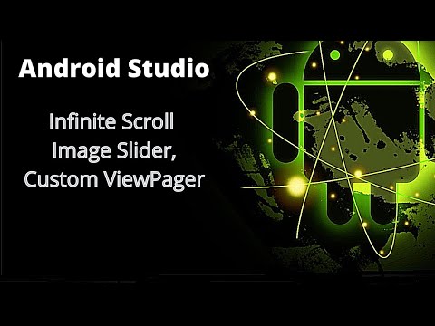 How to implement infinite Scroll Image Slider | Infinite Scroll ViewPager | Android Studio