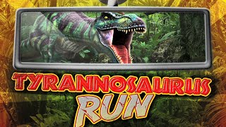 Tyrannosaurus Run - Flash Based Obstacle Course Driving Game
