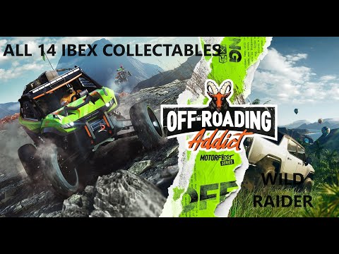 ALL 14 IBEX LOCATIONS - WILD RAIDER - THE CREW MOTORFEST