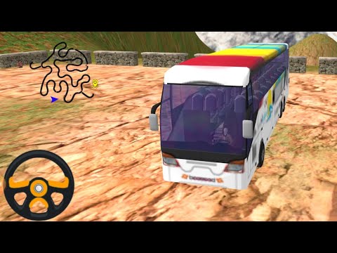Heavy Mountain Bus Driving Games 2019