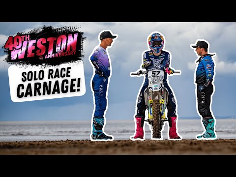 Weston Beach Race 2023 Solo Race Carnage!