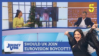 Download lagu Should the UK join the Eurovision boycott? Feat. James Mac, Phil Jones & Lin Mei | Jeremy Vine mp3