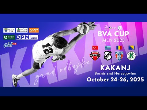 OFI Crete (GRE) vs OK Kakanj 78 (BiH) | BVA Cup Men 2025 |