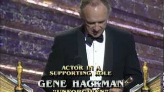 Gene Hackman winning Best Supporting Actor