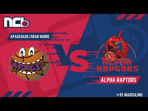 APAGEBASK/GRAN NOBRE X ALPHA RAPTORS - NCB +35 MASCULINO