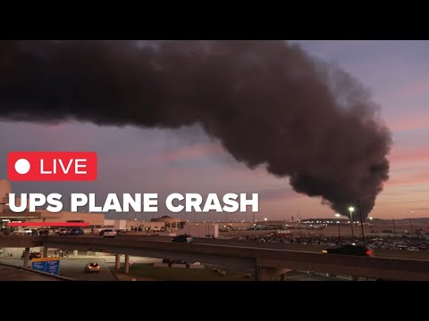 UPS plane crash near Louisville airport | LIVE COVERAGE