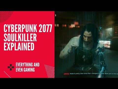 Cyberpunk 2077 - Silverhand explains Soulkiller to V - XBOX Series S