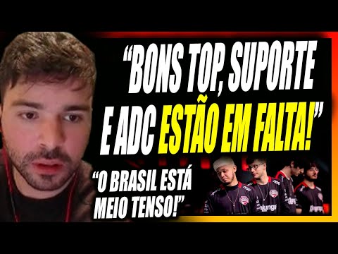 MINERVA E TITAN CONVERSAM SOBRE JOGADORES DA RED E SOBRE A FALTA DE BONS JOGADORES NO CBLOL