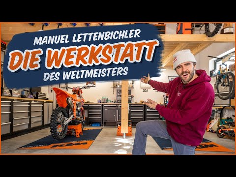 Die Weltmeister-Werkstatt: Mani Lettenbichler zeigt seine neue, traumhafte Garage