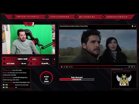 TJI REAGE AO TRAILER DOS MARVEL ETERNALS