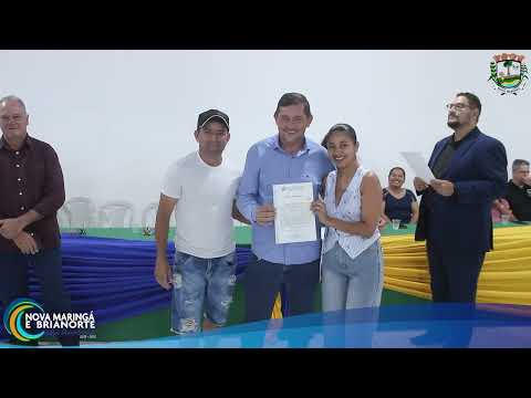 Imagem - A Prefeitura de Nova Maringá realiza nova entrega de títulos definitivos e matrículas averbadas