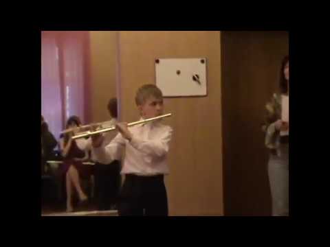 Отчётный концерт, флейта. Детская музыкальная школа имени М.И.Глинки. 22.05.2013.