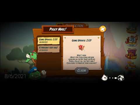 Angry Birds 2 Daily Challenge Complete 08/06/2021.
