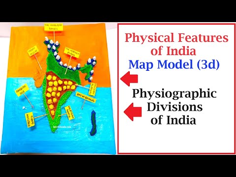 social science project working model on India states capitals name SST diy easy howtofunda