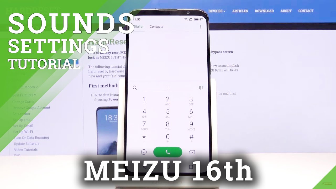 How to Personalize Dial Pad Tones in MEIZU 16th – Sound Settings