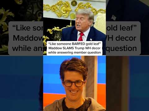 'Like someone BARFED gold leaf'