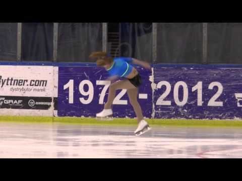 16 Oliwia RZEPIEL POL FS Junior Ladies ISU WDT 2016 Gdansk