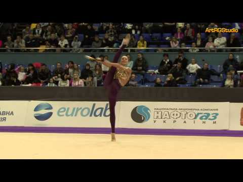 SHYNKARENKO Viktoria (UKR) Clubs - 2012 World Cup Kiev "Deriugina Cup" 2012-03-17 -HD1080 ШИНКАРЕНКО