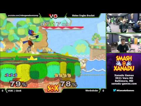 S@X Weekly - VGBC | GimR (Falco G&W) Vs  Wenbobular (Fox) Melee Singles - SSBM - SSBM
