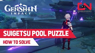 Genshin Impact Suigetsu Pool Puzzle - Watatsumi Island Palace in a Pool