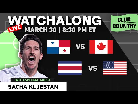Costa Rica vs USA, Panama vs Canada Watch Along Show | Club & Country