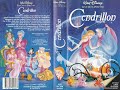 Walt Disney Cendrillon 1950 Bande Annonce Pub VHS 1991