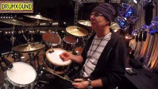 Video thumbnail for Anton Fig on Tour with Joe Bonamassa 2016 Germany by drumxound