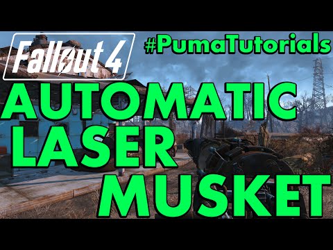 FALLOUT 4: Unique Weapons Guide - How to get the Automatic Laser Musket #PumaTutorials