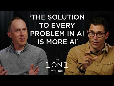Their companies are valued at $35B combined. They talk AI, jobs & robots.