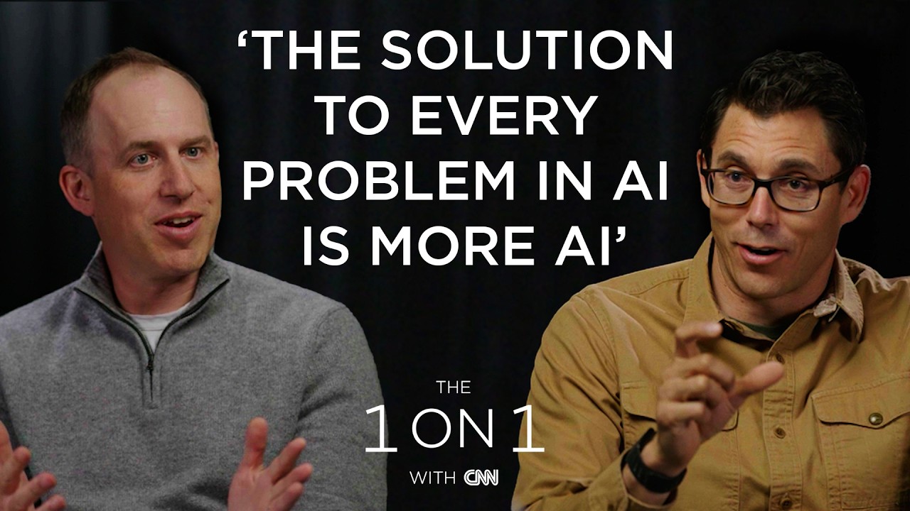 Their companies are valued at $35B combined. They talk AI, jobs & robots.