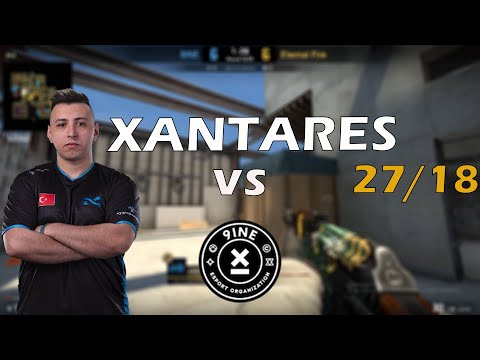 CS:GO POV Demo Eternal Fire XANTARES (27/18) vs 9INE (de_vertigo) @ ESL Pro League Season 18