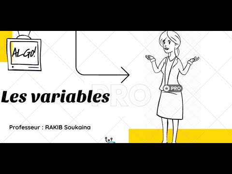 Algorithme : Notion de variable