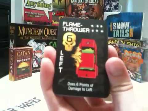 UnBoxing: Car Wars The Card Game