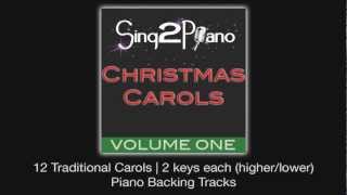 Christmas Carols Vol.1 (12 Piano backing tracks)