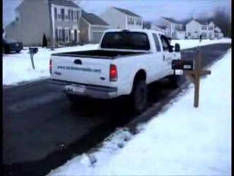 Ford PowerStroke MBRP 4" Exhaust and AFE Stage 2 Intake