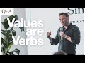 How should a company share it's values? | Q+A