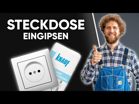 Plastering a socket (instructions and tips for the shell construction)