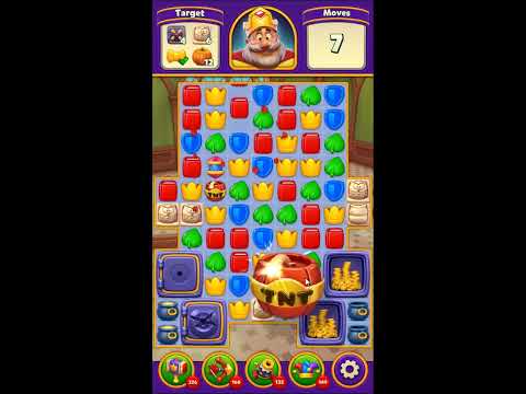 Royal Match Level 3599 - NO BOOSTERS GAMEPLAY 👑 | SKILLGAMING ✔️