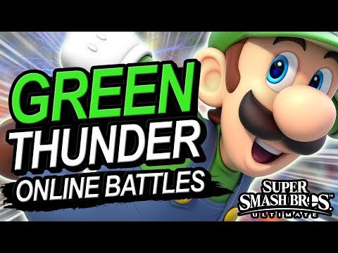 Luigi the GREEN THUNDER | Super Smash Bros. Ultimate Video