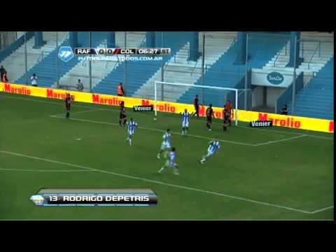 Gol de Rodrigo Depetris Atlético Rafaela 1-0 Colón