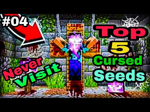 top 5 cursed and most haunted Minecraft seeds you should never visit in Hindi part 4 | Indian gamer